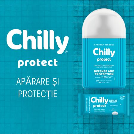 Gel pentru igiena intima, Protect, 200 ml, Chilly 760621