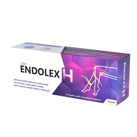 Crema pentru picioare obosite Endolex H, 200 ml, Sun Wave Pharma 647337