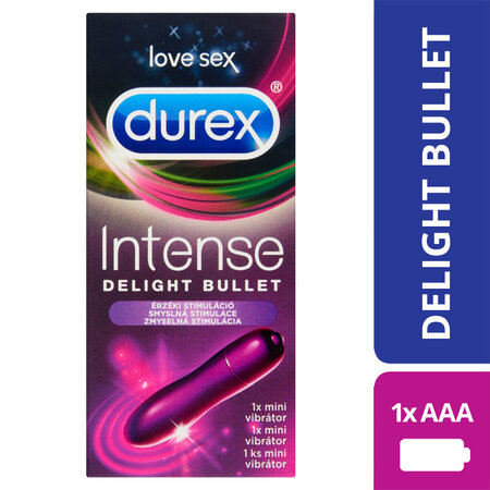Vibrator pentru stimulare senzuala, Intense Delight, Durex 541990