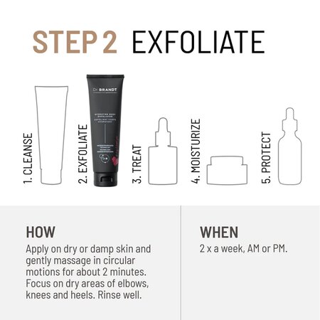 Exfoliant hidratant pentru corp Body Polishing Exfoliator Microdermabrasion, 125 ml, Dr. Brandt 647367