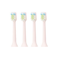 Rezerve pentru periuta de dinti electrica, roz, 4 bucati, AQ-102, Aquapick