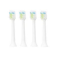 Rezerve pentru periuta de dinti electrica, alb, 4 bucati, AQ-102, Aquapick