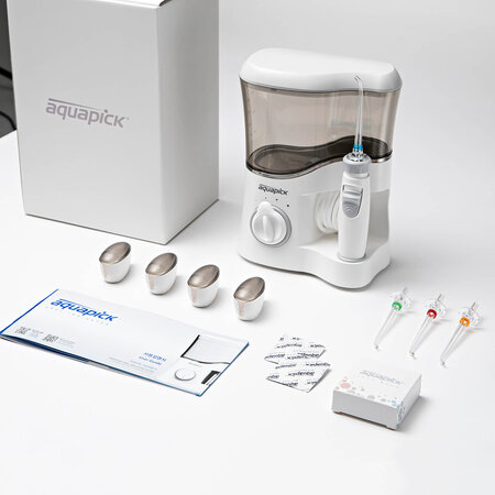 Irigator oral profesional, gri, AQ-350, Aquapick 647483