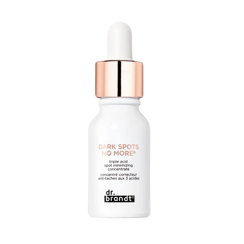 Concentrat triplu cu acizi pentru minimizarea petelor pigmentare Dark Spots No More Bright This Way, 15 ml, Dr. Brandt