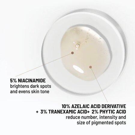 Concentrat triplu cu acizi pentru minimizarea petelor pigmentare Dark Spots No More Bright This Way, 15 ml, Dr. Brandt 647650