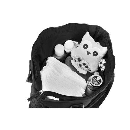 Geanta pentru scutece Elegance, Black, Filikid 647734