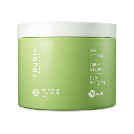 Paduri exfoliante pentru cotrolul porilor cu struguri verzi, 170 ml, Frudia
