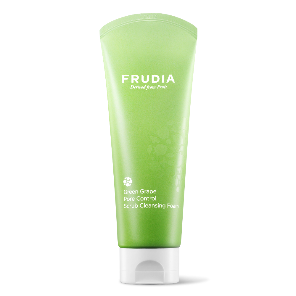 Scrub exfoliant pentru controlul porilor cu sctruguri verzi, 145 ml, Frudia