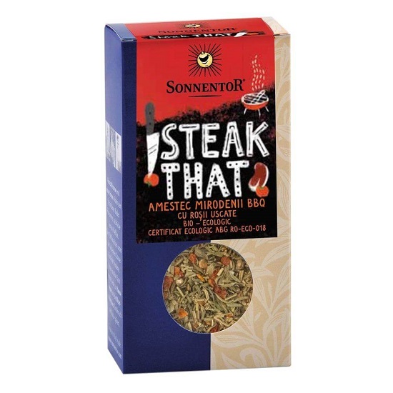 Amestec de mirodenii Bio pentru gratar Steak That, 50 g