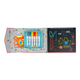 Carte tip tabla reutilizabila Chalkboard Sketchbook Construction, 3 ani+, Floss & Rock 648619