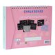 Carte tip tabla reutilizabila Chalkboard Sketchbook Enchanted, 3 ani+, Floss & Rock 648622