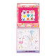 Carte de colorat cu acuarele pe numere, Paint by numbers Fantasy, 5 ani+, Floss & Rock 648665