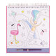 Carte de colorat cu acuarele pe numere, Paint by numbers Fantasy, 5 ani+, Floss & Rock 648662