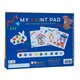 Carte de colorat cu acuarele, My Paint Pad Pets, 3 ani+, Floss & Rock 648652