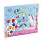 Carte de colorat cu acuarele, My Paint Pad Rainbow Fairy, 3 ani+, Floss & Rock 648655