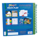 Caiet de activitati reutilizabil, Magic Multi Play Dino, 3 ani+, Floss & Rock 648695