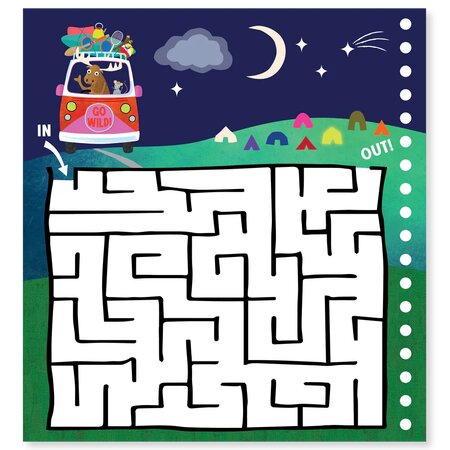 Caiet de activitati reutilizabil, Magic Multi Play Adventure, 3 ani+, Floss & Rock 648701