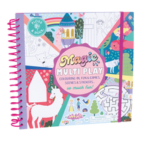 Caiet de activitati reutilizabil, Magic Multi Play Fairy Tale, 3 ani+, Floss & Rock