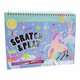 Caiet de activitati razuibil, Scratch & Play Fantasy, 3 ani+, Floss & Rock 648718
