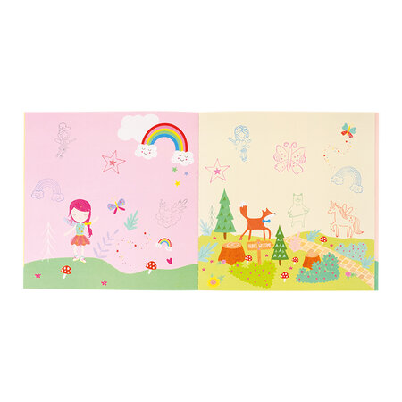 Set Stampile Fairy, 3 ani+, Floss & Rock 648783