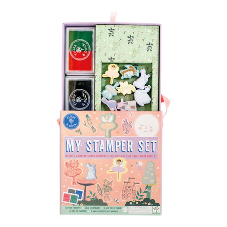 Set Stampile Enchanted, 3 ani+, Floss & Rock 648806