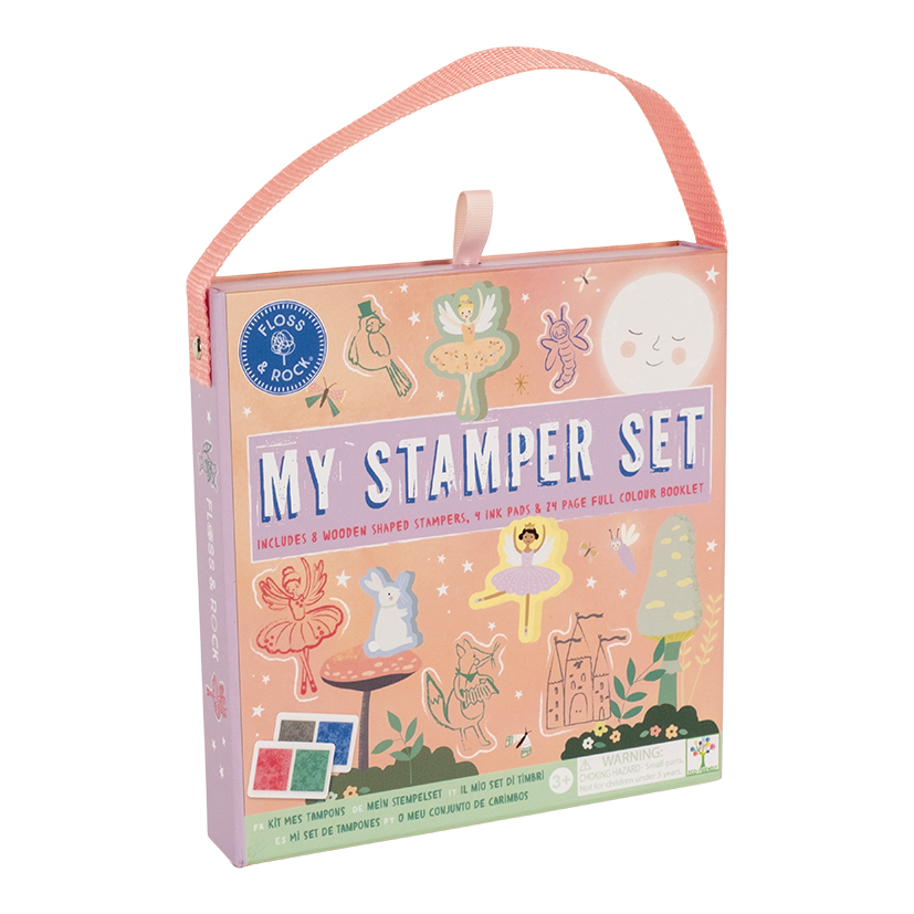 Set Stampile Enchanted, 3 ani+, Floss & Rock