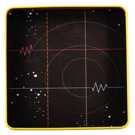 Jocuri magnetice in cutie metalica, 4 in 1, Fun & Games Space, 3 ani+, Floss & Rock 648937