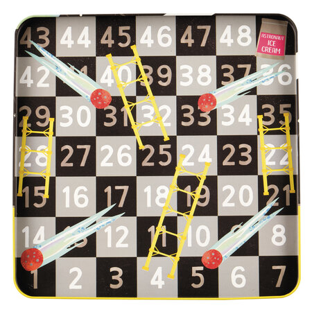 Jocuri magnetice in cutie metalica, 4 in 1, Fun & Games Space, 3 ani+, Floss & Rock 648938