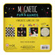Jocuri magnetice in cutie metalica, 4 in 1, Fun & Games Space, 3 ani+, Floss & Rock 648939