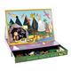 Joc magnetic educativ, Play Scenes Dino, 3 ani+, Floss & Rock 648952