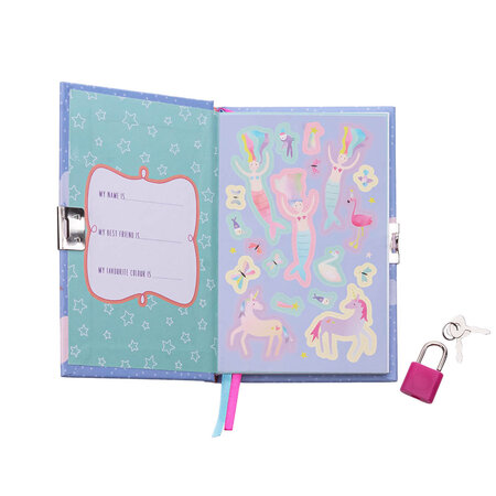 Jurnal parfumat cu lacat, My Scented Secret Diary Fantasy, 3 ani+, Floss & Rock 648979