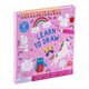 Kit pentru desen, reutilizabil Rainbow Fairy, 3 ani+, Floss & Rock 649041
