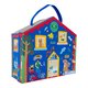 Cutie portabila cu figurine din lemn, Playbox Pets, 3 ani+, Floss & Rock 649054