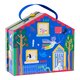 Cutie portabila cu figurine din lemn, Playbox Pets, 3 ani+, Floss & Rock 649052