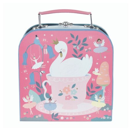 Set de jucarie pentru servit ceai, 7 piese Enchanted, 3 ani+, Floss & Rock 649056