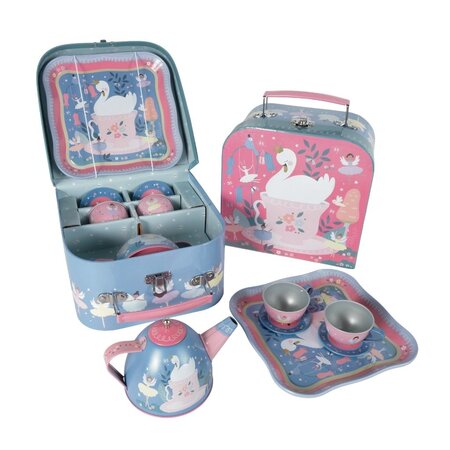 Set de jucarie pentru servit ceai, 7 piese Enchanted, Floss & Rock
