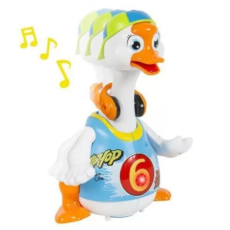 Ratoiul dansator cu lumini si melodii, +18 luni, Albastru, Hola 649374