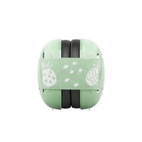 Casti antifonice pentru bebelusi cu 2 bentite reglabile, Verde, 0 luni+, Mini+