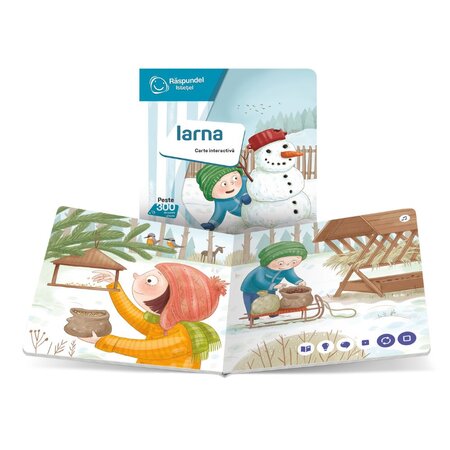 Carte interactiva Iarna, 2-6 ani, Raspundel Istetel 649638