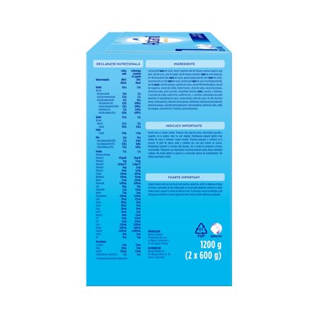 Lapte praf Nutri-Biotik 1, 0-6 luni, 1200 g, Aptamil 816708