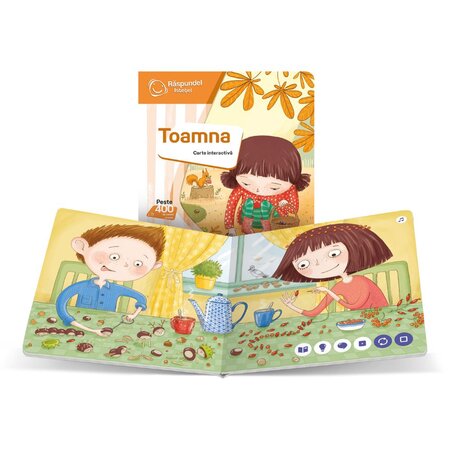 Carte interactiva Toamna, 2-6 ani, Raspundel Istetel 649650