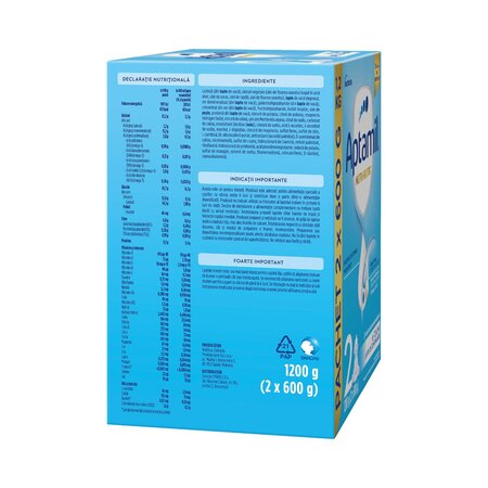 Lapte praf Nutri-Biotik, 2, 1200 g, 6-12 luni, Aptamil 816694