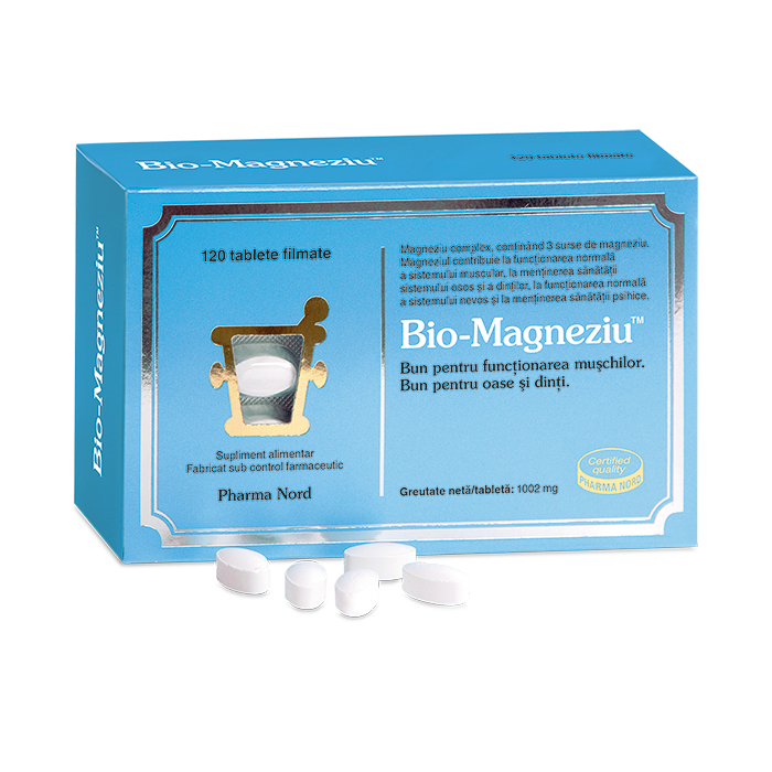 Bio Magnezium, 120 tablete, Pharma Nord