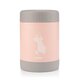 Cutie termica pentru mancare din otel inoxidabil vidat, Roz, 300 ml, Reer 649732