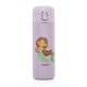 Sticla de baut din otel inoxidabil cu pai din silicon pentru copii, Violet, 350 ml, Reer 649808