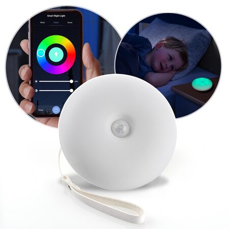 Lampa de veghe inteligenta cu senzor de miscare, +0 luni, Reer 649908