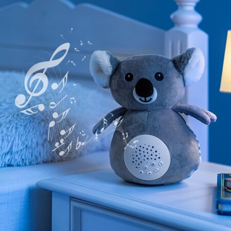 Lampa de veghe jucarie din plus Koko Koala, +0 luni, Reer 649914