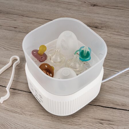 Sterilizator cu aburi si functie de uscare pentru biberoane, Reer 649932