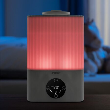 Umidificator ultrasunete cu automatizare si lumina de noapte, Reer 649976