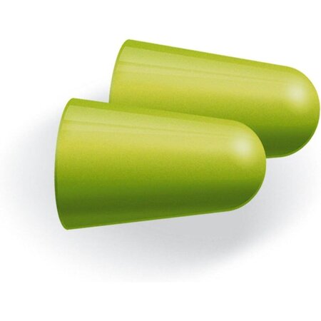 Dopuri de urechi pentru adulti, SNR 37dB, Verde, 12 buc, Sanohra 650004